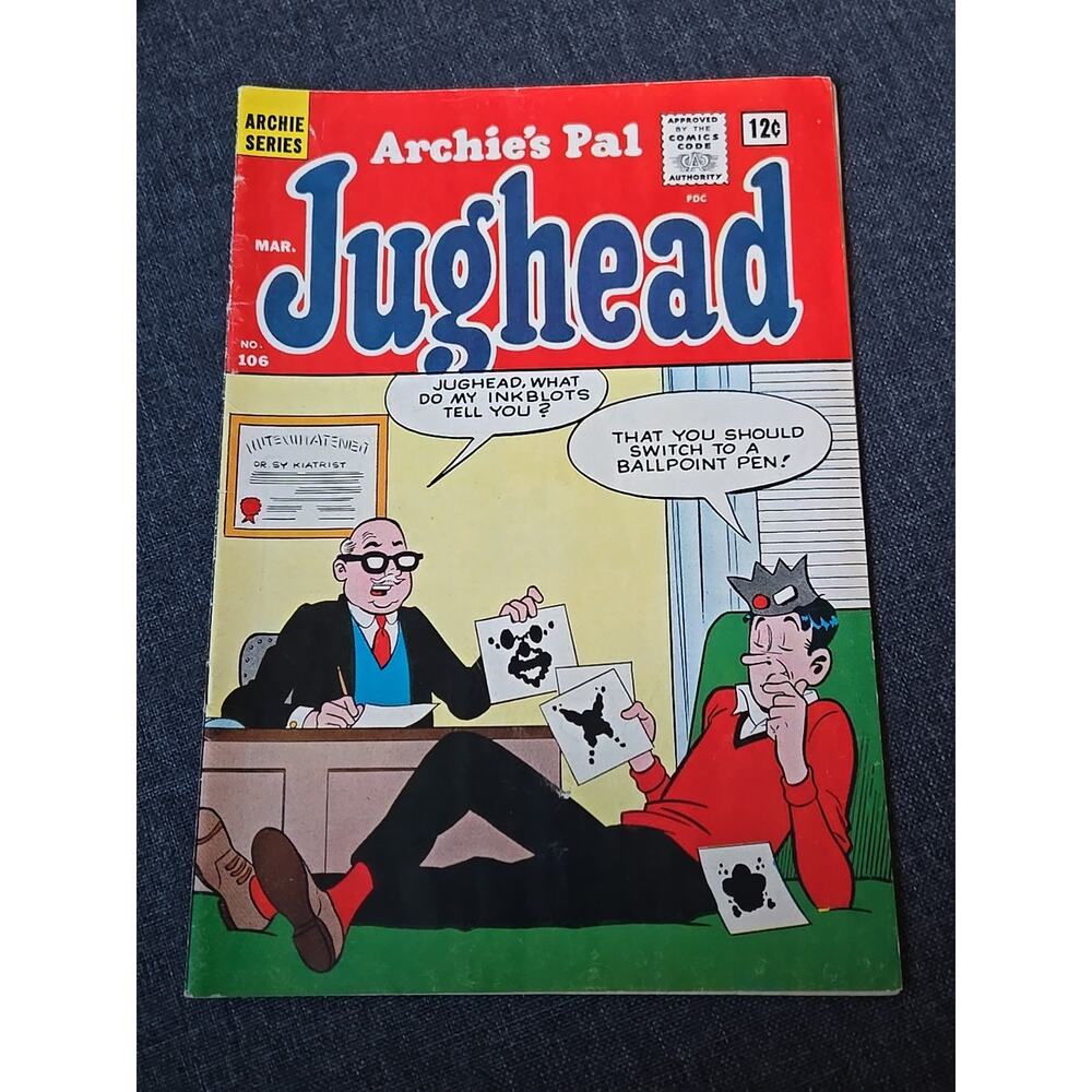 Archie's‎ Pal Jughead | #106 | 1964 | Silver Age | Archie Comics | Good To VG